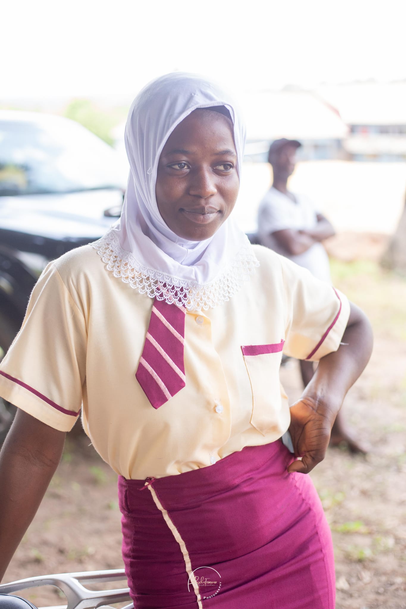 Portrait of a student at Martin Luther Health Training School